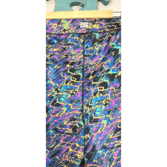 FILA 3X Plus Size Sport Running Tight Legging Psychedelic - Picture 7 of 13